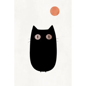 Ilustrace The Cat, Kubistika, (26.7 x 40 cm)
