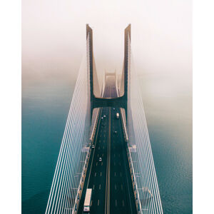 Umělecká fotografie Over the Bridge, Yoan Guerreiro, (30 x 40 cm)