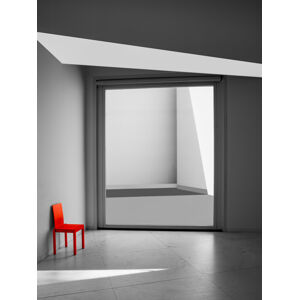 Umělecká fotografie The red chair, (30 x 40 cm)