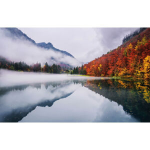 Umělecká fotografie Autumn reflections, Ales Krivec, (40 x 24.6 cm)