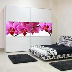Nálepka na nábytek - Růžové orchideje