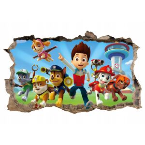 Dekorační nálepka na zeď Paw Patrol XL 115x75cm