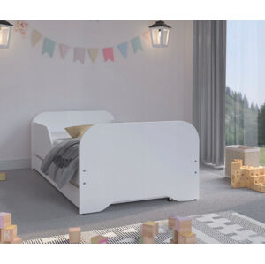 Dětská postel 140 x 70 cm bílá