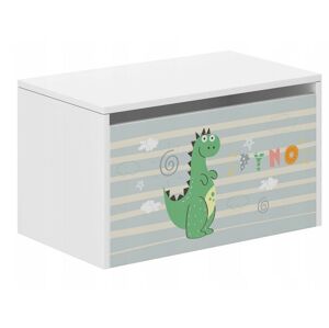 Dětský úložný box s pohádkovým dráčkem 40x40x69 cm