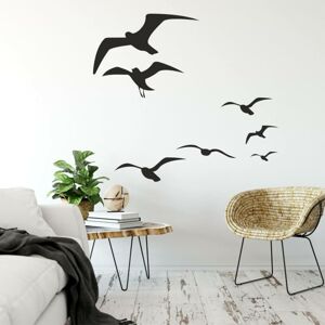 Samolepka na zeď - Letící ptáci