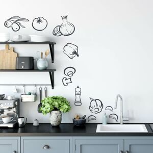 Samolepky na zeď - Zelenina a ovoce do kuchyně