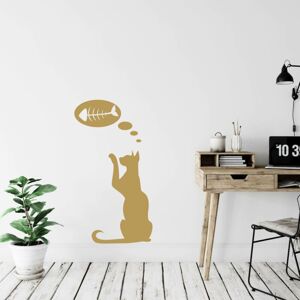 Samolepka na zeď - Kočička
