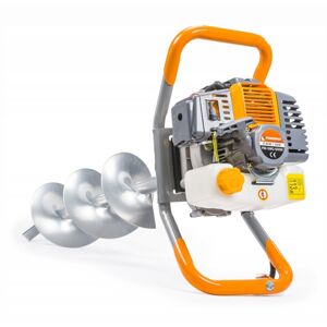 Benzínová vrtná souprava + 3x vrtáky PM-SWG-600N-3W 6HP
